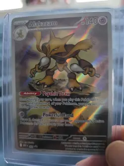 Pokemon Alakazam 009 Me Mega Evolution Promo Holo Exclusive Psychic Card - Image 1
