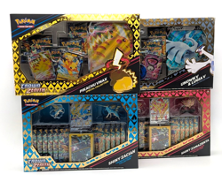 Lot of 4 Sealed Pokemon TCG Crown Zenith Premium Figure & Special Collection - Image 1