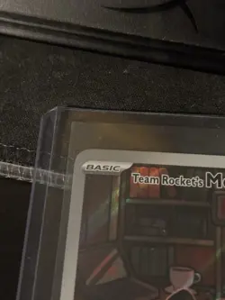 Pokemon TCG Destined Rivals Team Rockets Meowth Card 203/182 - Image 2