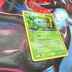 Pokemon Silcoon EX Deoxys 46/107 Reverse Holo Uncommon 80 HP 2005 - Image 5