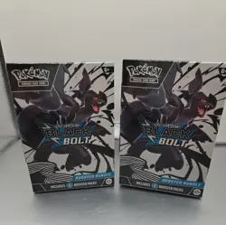 Pokemon TCG Scarlet Violet Black Bolt Booster Bundle New Sealed - Image 1
