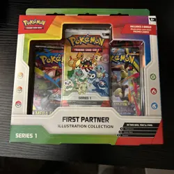 Pokemon TCG First Partner Illustration Collection Series 1 New Sealed - Image 1