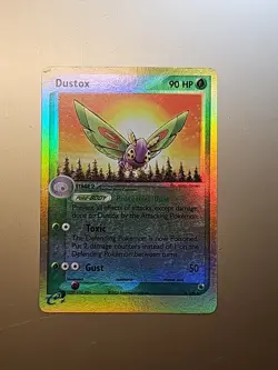 Pokemon TCG Dustox EX Ruby & Sapphire 6/109 Reverse Holo Rare LP-NM - Image 1