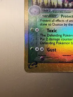 Pokemon TCG Dustox EX Ruby & Sapphire 6/109 Reverse Holo Rare LP-NM - Image 4