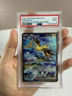 Pokemon Zapdos EX 202 151 Special Illustration Rare PSA 9 - Image 2
