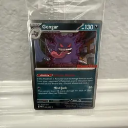 Gengar 050 Promo GameStop Stamped NM Pokemon Perfect Order - Image 1