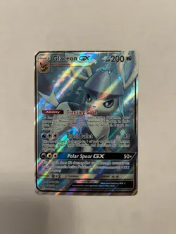 Glaceon GX ⭐ 141/156 Holo Rare Ultra Ultra Prism 2018 Pokemon NM - Image 3