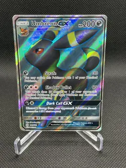 Umbreon GX 142/149 Full Art Pokemon TCG SM Base Set Holo - Image 1