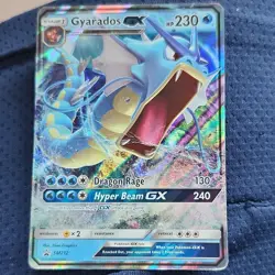Pokemon TCG Gyarados GX SM212 Promo Holo SM 2019 Stage 1 Aqua GX 5ban Graphics - Image 1