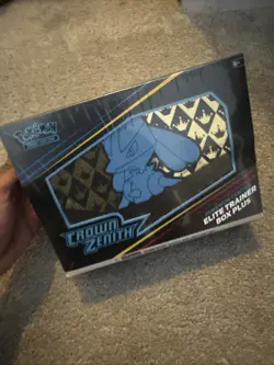 Pokemon Crown Zenith Pokemon Center Elite Trainer Box ETB Factory Sealed - Image 1