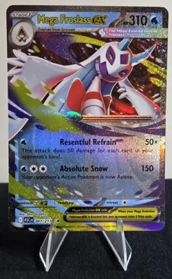 Pokemon Mega Froslass Ex 047/217 Mega Evolutions Ascended Heroes NM - Image 3