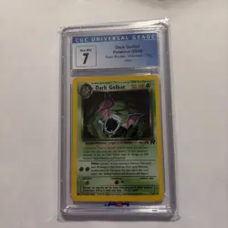 2000 Pokemon Dark Golbat Team Rocket #7 Holo CGC 7 - Image 1