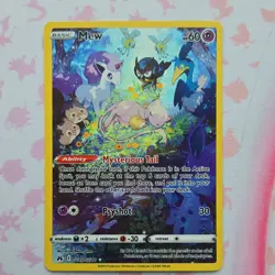 Pokemon TCG Mew Crown Zenith Galarian Gallery Ultra Rare Holo GG10/GG70 60HP - Image 1