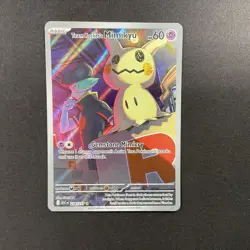 2026 Pokemon Mega Evolution Ascended Heroes Team Rocket's Mimikyu #238/217 - Image 1