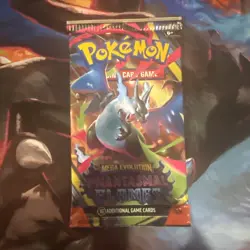 Phantasmal Flames Single Sealed Booster Pack Pokemon Mega Evolution English - Image 1