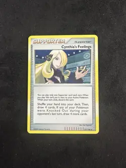 2008 Cynthia’s Feelings Holo Legends Awakened 131/146 Pokemon - Image 1