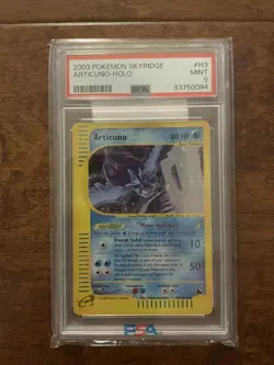 2003 Pokemon Skyridge Articuno H3/H32 Holo Rare PSA 9 MINT - Image 1