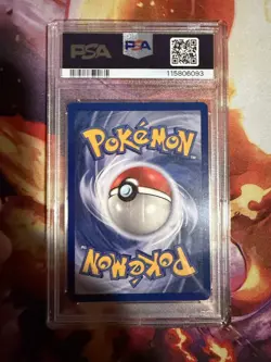 1999 POKEMON GAME #2 BLASTOISE-HOLO PSA 8 - Image 2