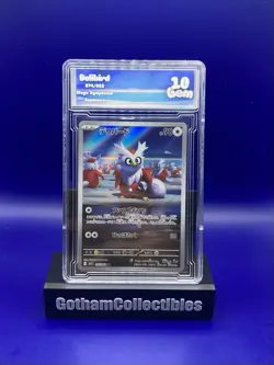 Delibird Pokemon 074/063 M1s: Mega Symphonia Holo (Japanese) Graded GEM MT 10 - Image 1