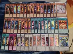 Yugioh 48 Card Resonator Centurion Deck Core Trudea Soul Crimson Gaia Red Dragon - Image 1
