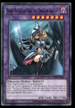 Dark Magician Girl the Dragon Knight LEDD-ENA36 Yu-Gi-Oh 1st Edition NM - Image 1