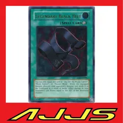 YuGiOh Legendary Black Belt TLM-EN045 Ultimate Rare NM/M - Image 1