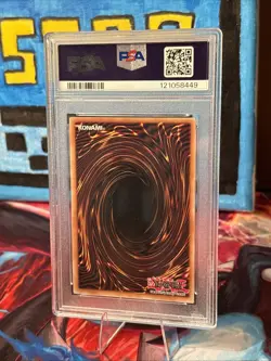 Yugioh 2010 Monster Reborn LOB-118 PSA 8 Ultra Rare - Image 3