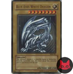 Yugioh Blue-Eyes White Dragon SDK-001 Ultra Rare HP - Image 1