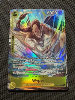 One Piece Adventure on Kami's Island - WYPER (ALT ART) SR OP15-114 ENGLISH CCG - Image 1