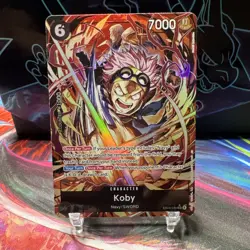 Bandai One Piece Koby EB04-044 ALT ART FOIL ENGLISH - Image 1