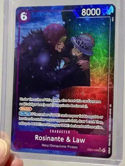 One Piece Rosinante & Law (EB04-038) (Alternate Art) The Azure Sea's Seven OP14 - Image 1