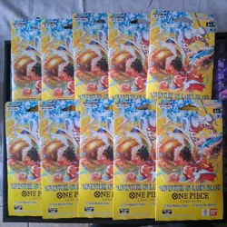 One Piece TCG OP15-EB04 - Sleeved Booster Packs (Lot Of 10) - Image 1