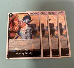 One Piece English - Monkey.D.Luffy - OP15-092 - R - NM x4 - Image 1