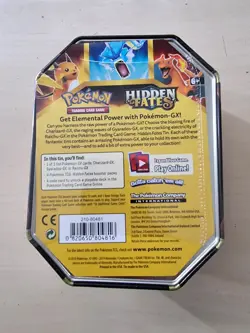 Pokemon TCG Hidden Fates RAICHU GX Tin Factory Sealed - Image 2
