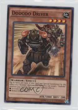 Dododo Driver Unlimited YuGiOh The New Challengers #NECH-EN093 - Image 1