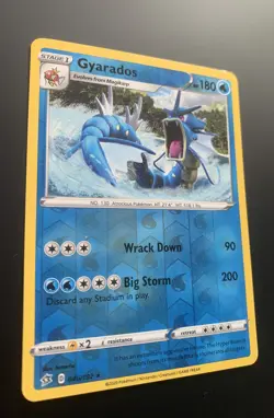 Pokemon TCG Gyarados Rebel Clash 040/192 Holo Holo Rare - Image 3
