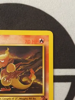 Pokemon Karte Magmar 39/62 Fossil Set Pokemon Original TCG 1999 Vintage - Image 4