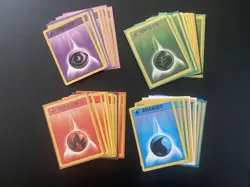 Pokemon Vintage Energy Bundle - Pokemon TCG - Base Set / 2 - Image 1