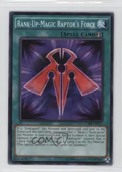 Rank-Up-Magic Raptor's Force Unlimited YuGiOh Clash of Rebellions #CORE-EN057 - Image 1