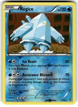 Regice 24/98 Reverse Holo XY - Ancient Origins NM Pokemon TCG - Image 1