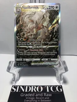 Hisuian Zoroark VSTAR Crown Zenith: Galarian Gallery Pokemon GG56/GG70 NM - Image 1