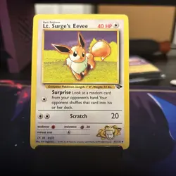Lt. Surge’s Eevee #51/132 - Pokemon Gym Challenge - Image 1