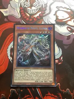 Mitsurugi No Mikoto, Aramasa L26D-ENM06 Secret Rare Yugioh 1st Edition + BONUS - Image 1