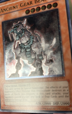 Yugioh: Ancient Gear Beast - TLM-EN007 - Ultimate Rare - 1st Edition - LP - Image 3