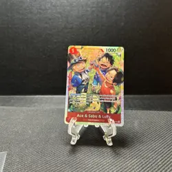 Ace & Sabo & Luffy OP13-007 Carrying On His Will Foil - Image 1