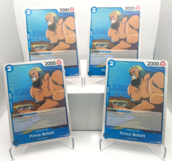 Prince Bellett Playset - EB01-026 x4 - Memorial Collection - One Piece TCG - Image 1