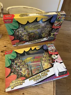 Pokemon TCG Ascended Heroes Premium Poster Collection Gardevoir and Lucario - Image 2