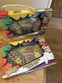 Pokemon TCG Ascended Heroes Premium Poster Collection Gardevoir and Lucario - Image 5