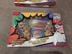 Pokemon TCG Ascended Heroes Premium Poster Collection Gardevoir and Lucario NEW - Image 3