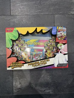 Pokemon TCG Ascended Heroes Gardevoir Premium Poster Collection New & Sealed - Image 1